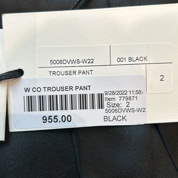 BNWT Satin Trouser Pant CO - size 2 - Picture 8 of 9